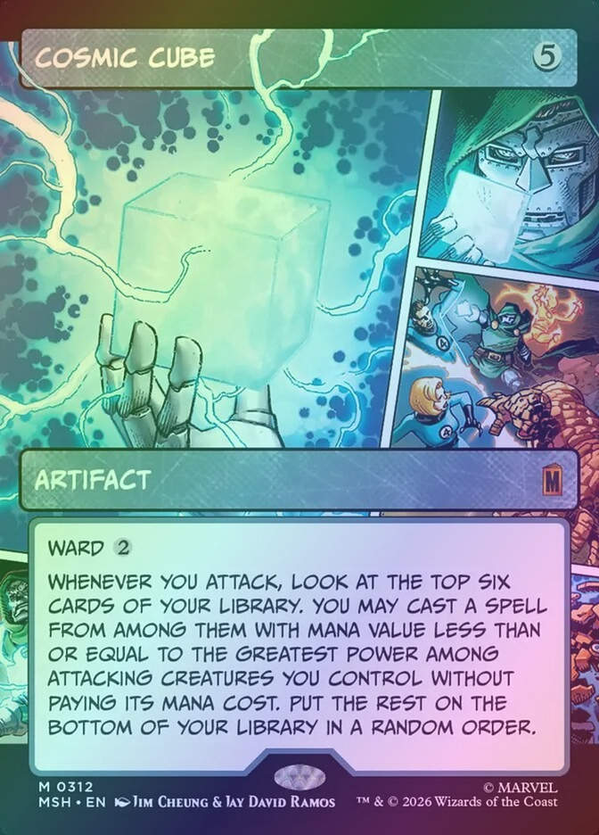 Cosmic Cube (MSH) (312) / Showcase / Foil