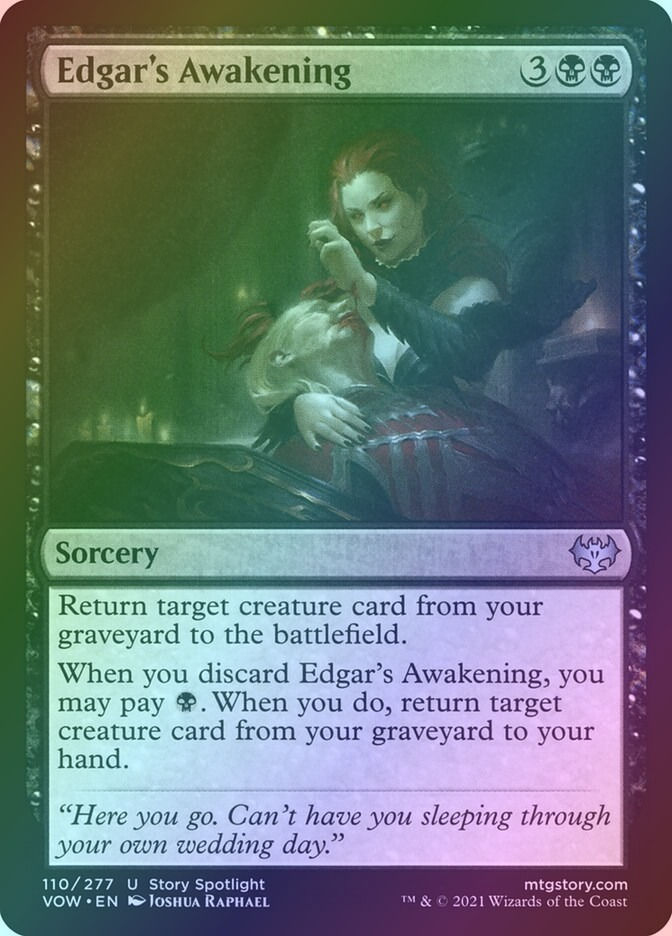 Edgar's Awakening (VOW) (110) / Foil