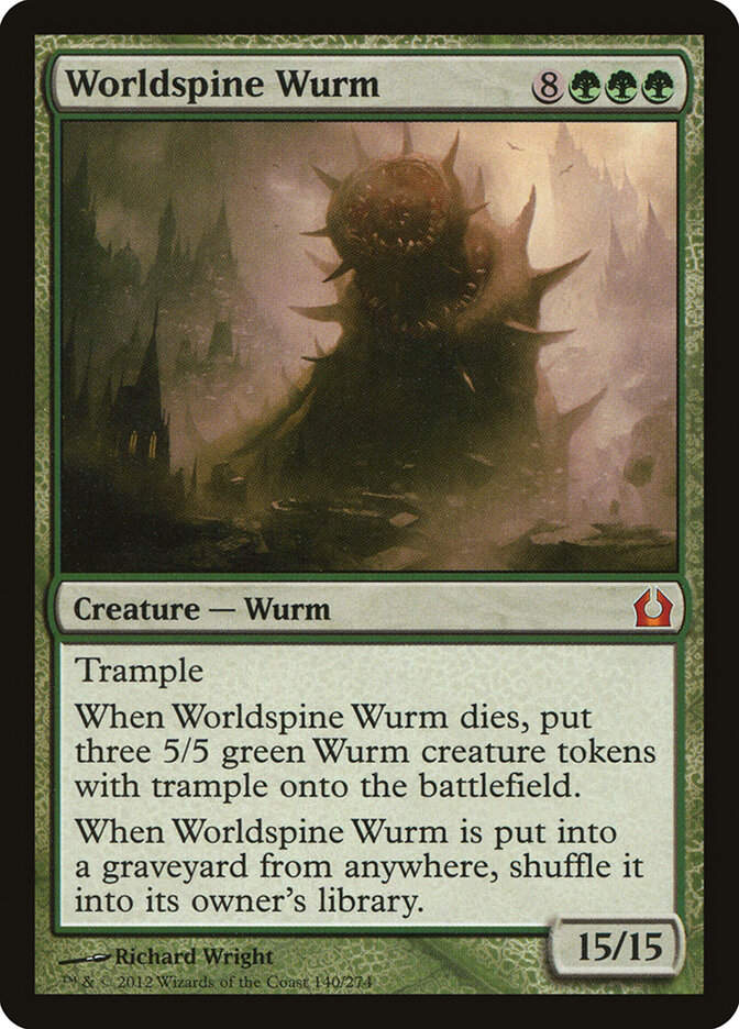 Worldspine Wurm (RTR) (140)