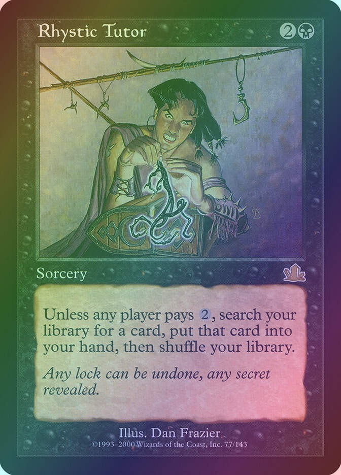 Rhystic Tutor (PCY) (77) / Foil
