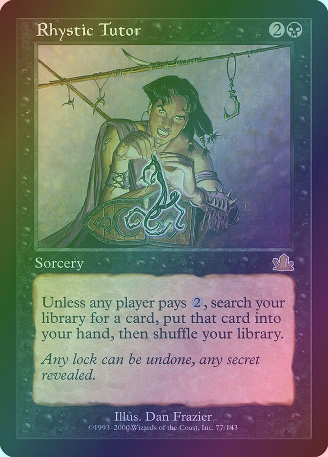 Rhystic Tutor (PCY) (77) / Foil