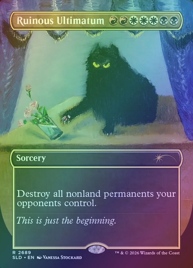 Ruinous Ultimatum (SLD) (2689) / Borderless / Foil