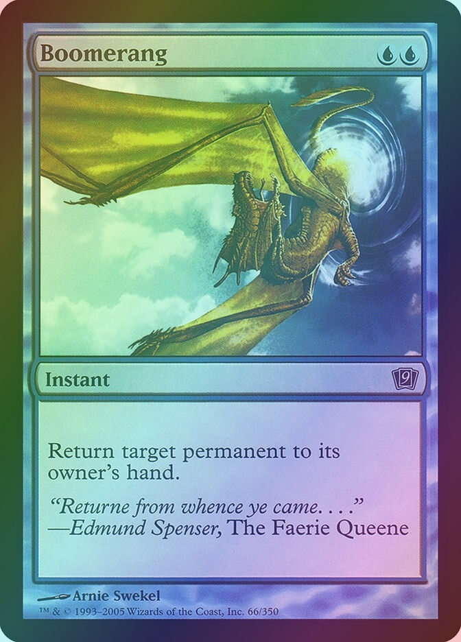 Boomerang (9ED) (66★) / Foil