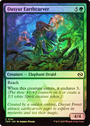 Dusyut Earthcarver (TDM) (141) / Foil