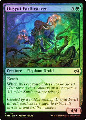 Dusyut Earthcarver (TDM) (141) / Foil