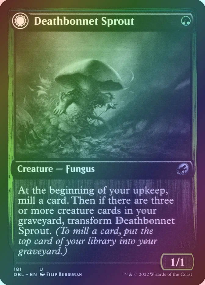 Deathbonnet Sprout // Deathbonnet Hulk (DBL) (181) / Foil