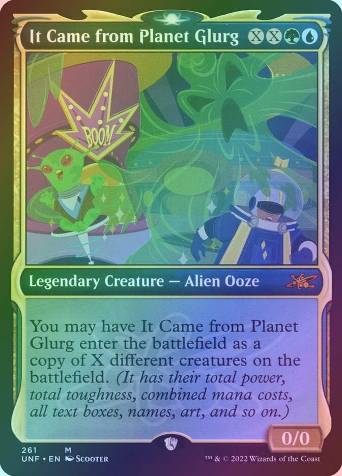 It Came from Planet Glurg (UNF) (261) / Showcase / Foil