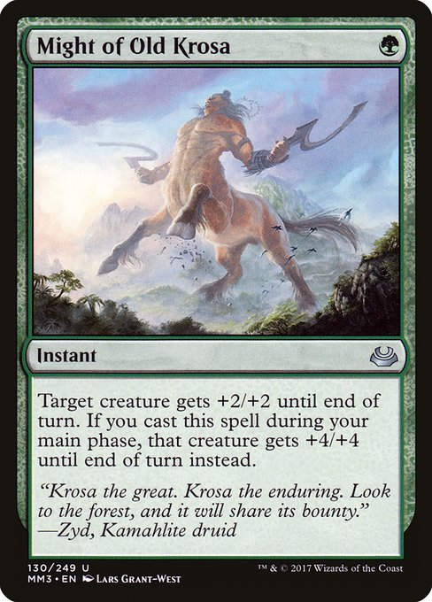 Might of Old Krosa (MM3)