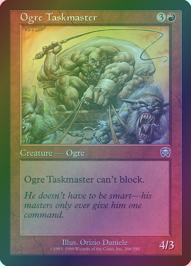 Ogre Taskmaster (MMQ) (206) / Foil