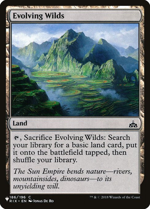 Evolving Wilds (PLST) (RIX-186)