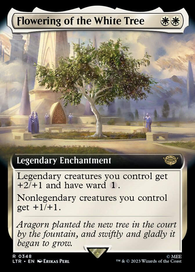 Flowering of the White Tree (LTR) (348) / Extended Art