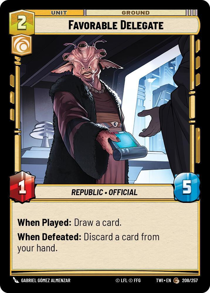 Favorable Delegate (TWI) (208/257)