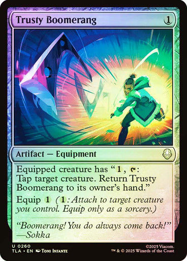Trusty Boomerang (TLA) (260) / Foil