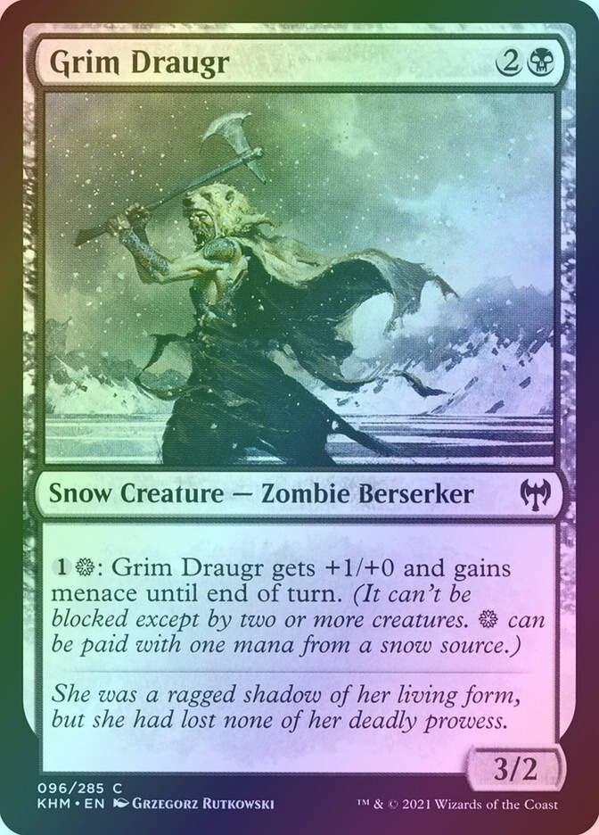 Grim Draugr (KHM) (96) / Foil