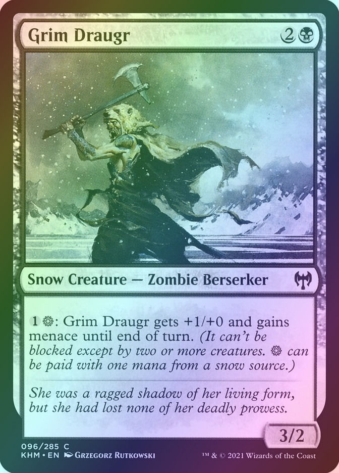 Grim Draugr (KHM) (96) / Foil