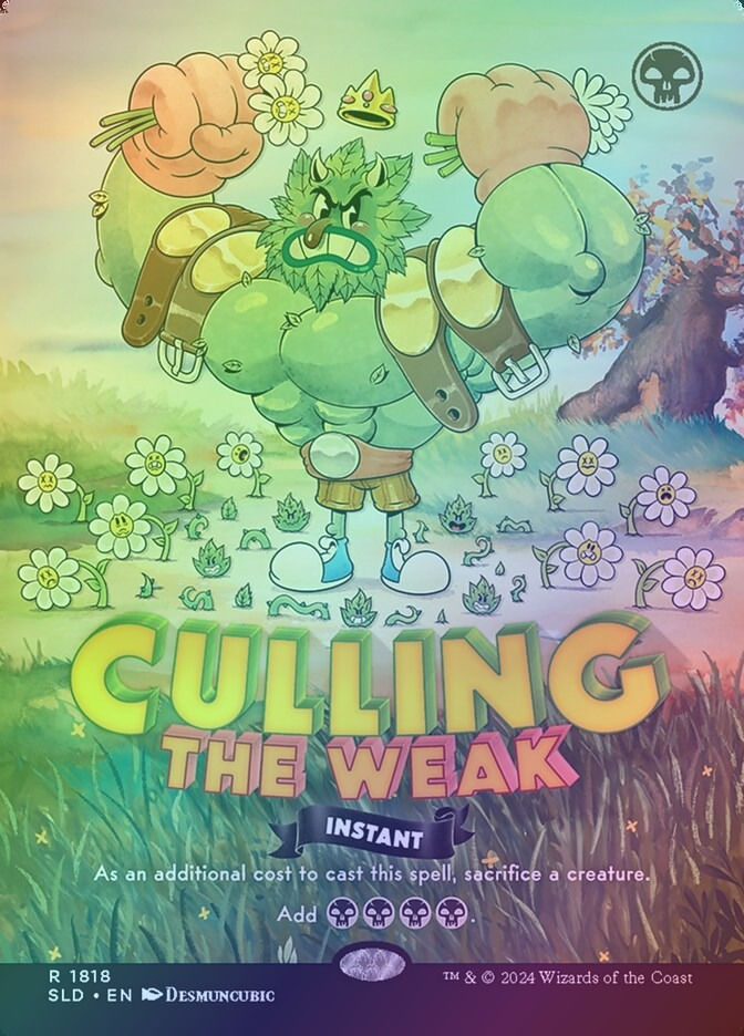 Culling the Weak (SLD) (1818) / Borderless / Foil