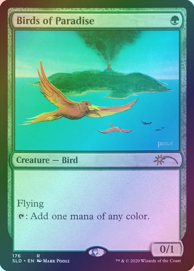 Birds of Paradise (SLD) (176) / Foil