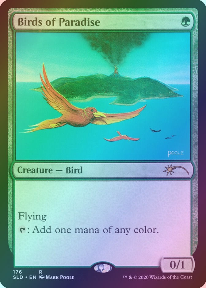 Birds of Paradise (SLD) (176) / Foil