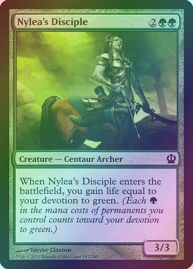 Nylea's Disciple (THS) (167) / Foil