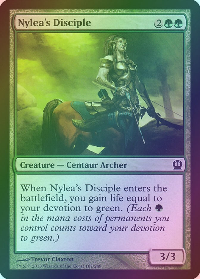 Nylea's Disciple (THS) (167) / Foil