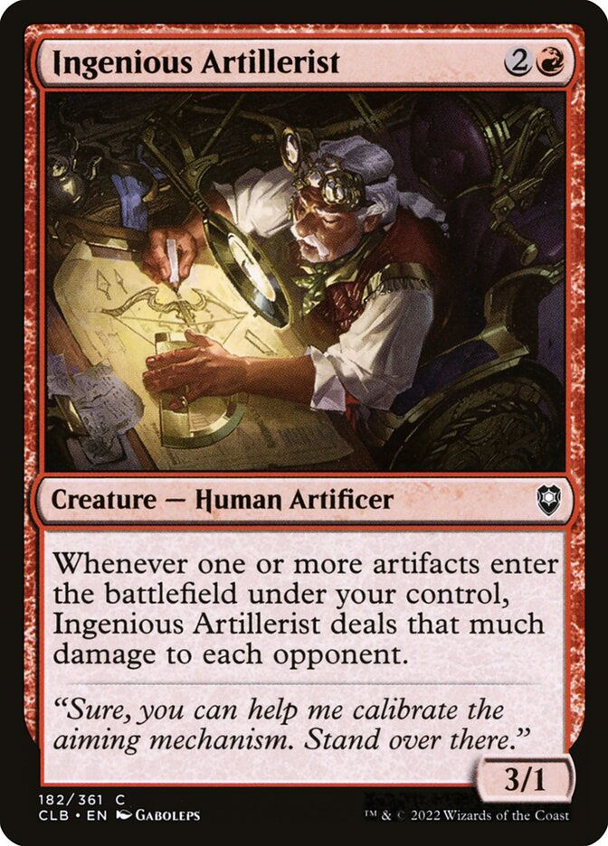 Ingenious Artillerist (CLB) (182)