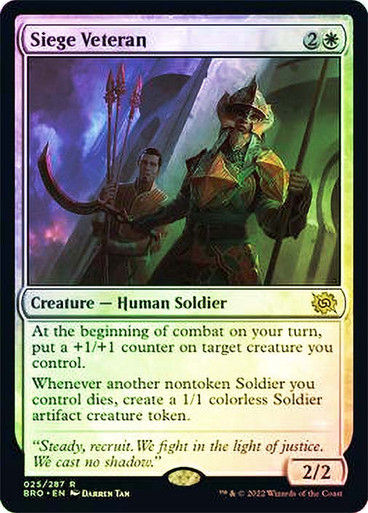 Siege Veteran (BRO) / Foil