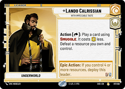 Lando Calrissian - With Impeccable Taste (SHD_#017/262)