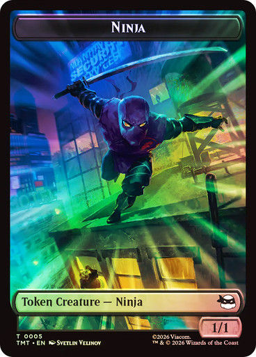 Mutagen // Ninja (TTMT) / Foil — cara 2 de 2