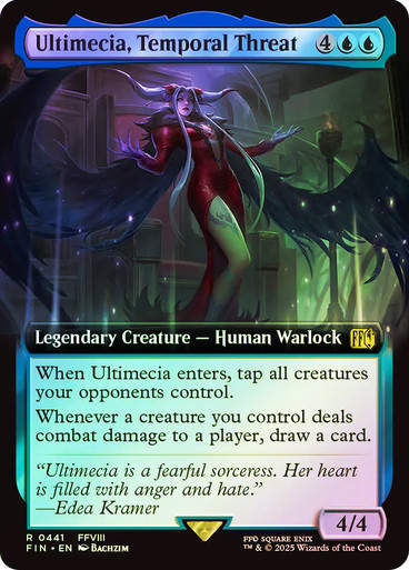 Ultimecia, Temporal Threat (FIN) (441) / Extended Art / Foil