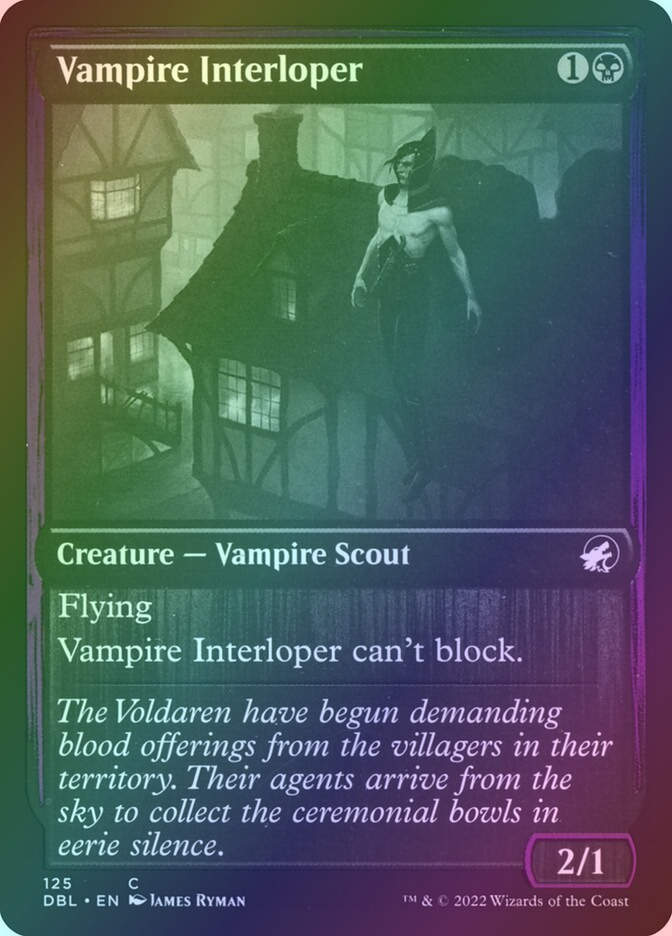 Vampire Interloper (DBL) (125) / Foil