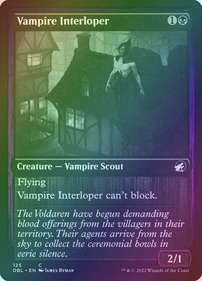 Vampire Interloper (DBL) (125) / Foil