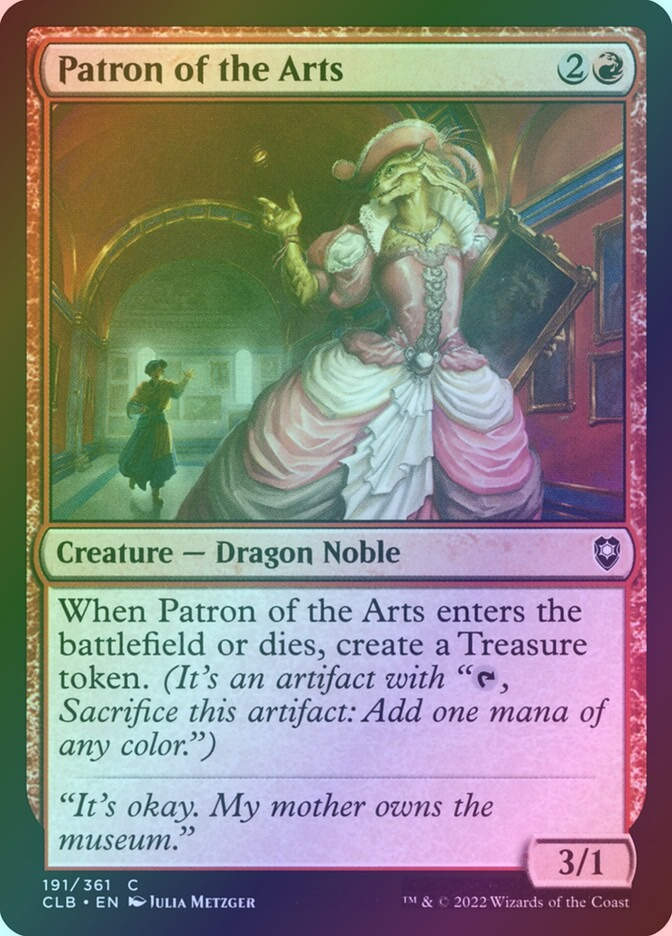 Patron of the Arts (CLB) (191) / Foil