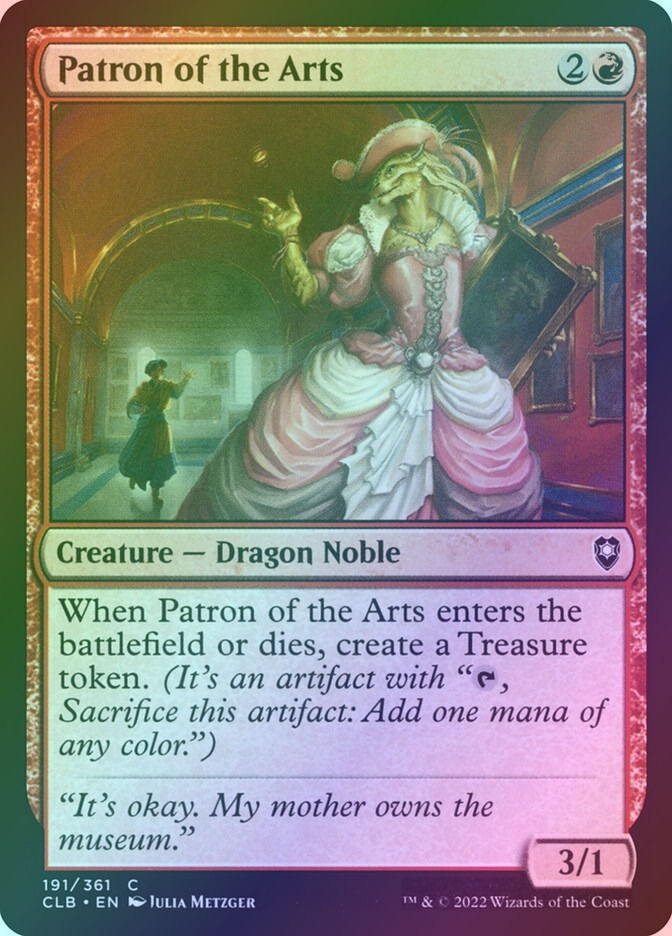 Patron of the Arts (CLB) (191) / Foil