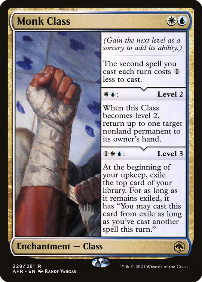 Monk Class (PAFR) (228p)