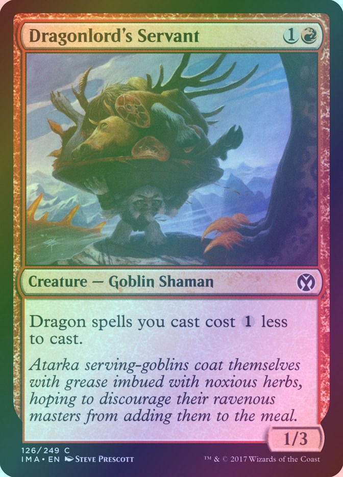 Dragonlord's Servant (IMA) (126) / Foil