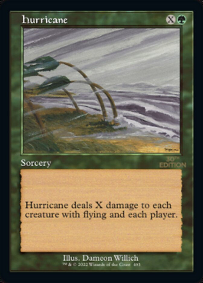 Hurricane (30a) / Retro Frame