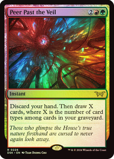 Peer Past the Veil (DSK) (226) / Foil