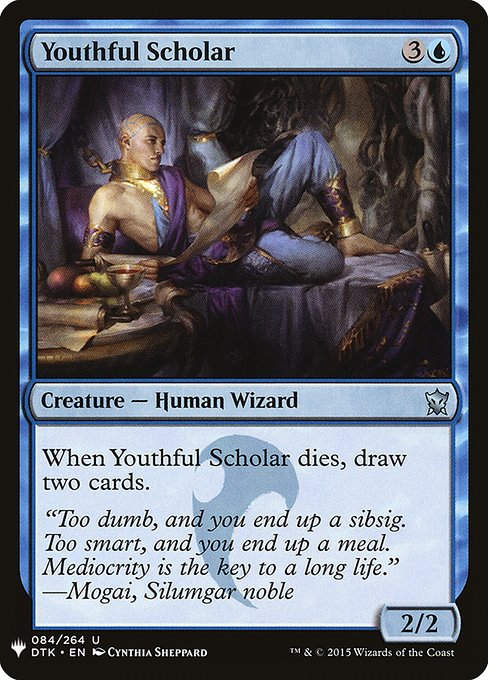 Youthful Scholar (PLST) (DTK-84)
