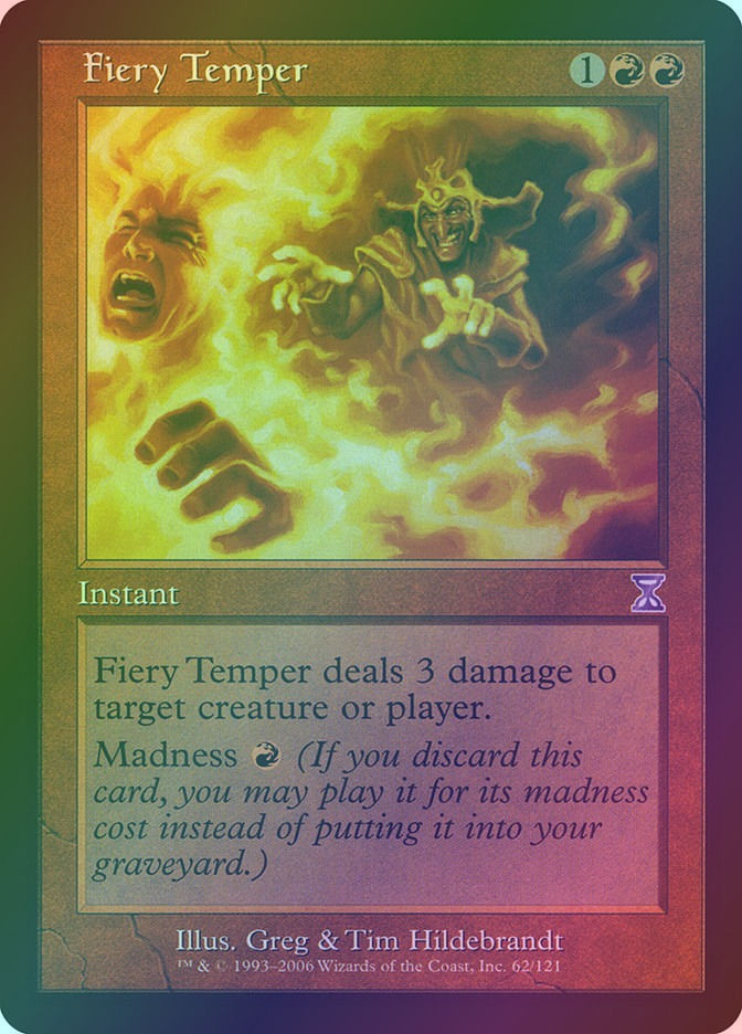 Fiery Temper (TSB) (62) / Foil