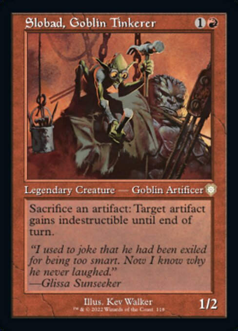 Slobad, Goblin Tinkerer (BRC)