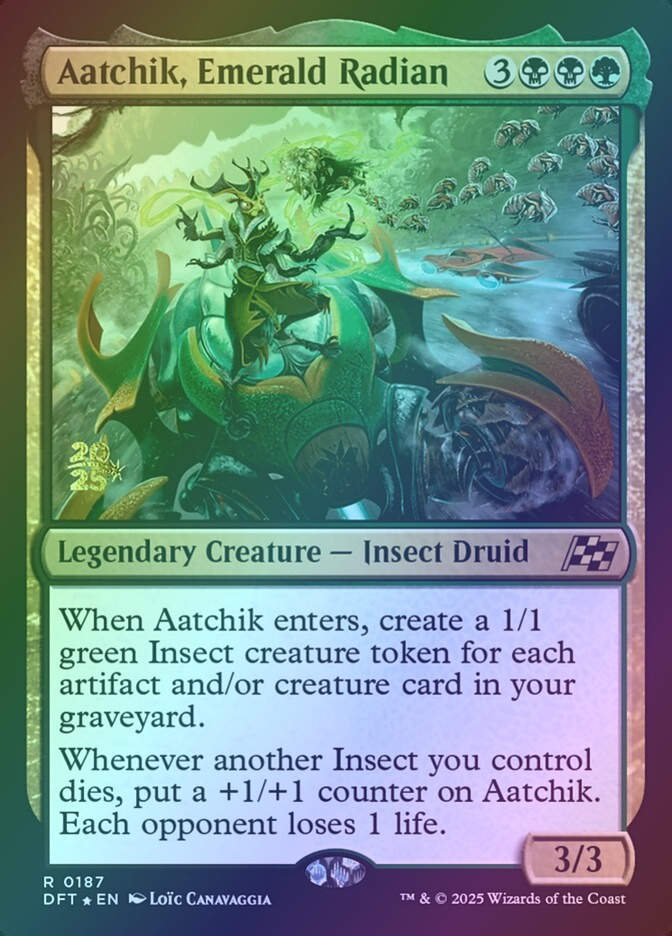 Aatchik, Emerald Radian (PDFT) (187s) / Foil