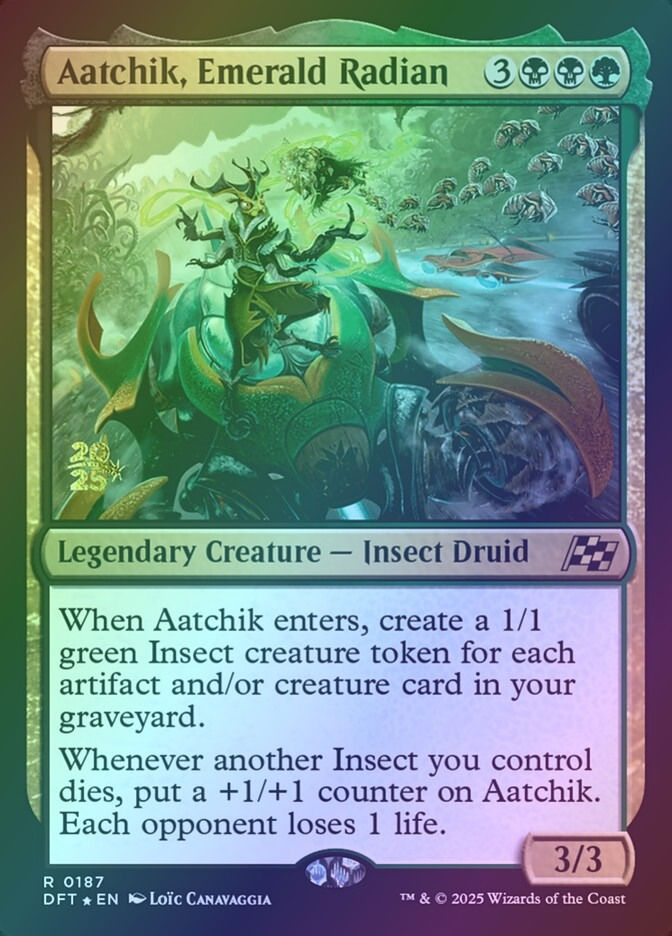 Aatchik, Emerald Radian (PDFT) (187s) / Foil