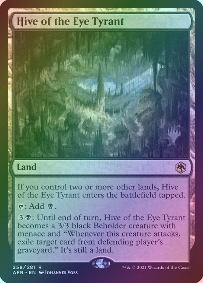 Hive of the Eye Tyrant (PAFR) (258p) / Foil