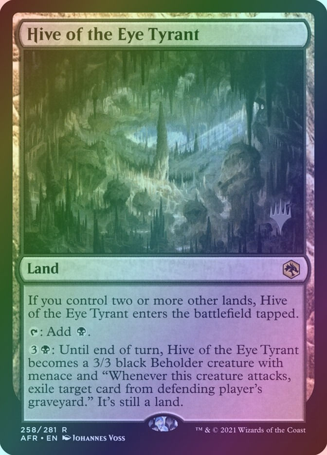 Hive of the Eye Tyrant (PAFR) (258p) / Foil