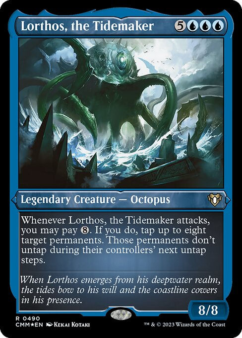 Lorthos, the Tidemaker (cmm) / Foil Etched
