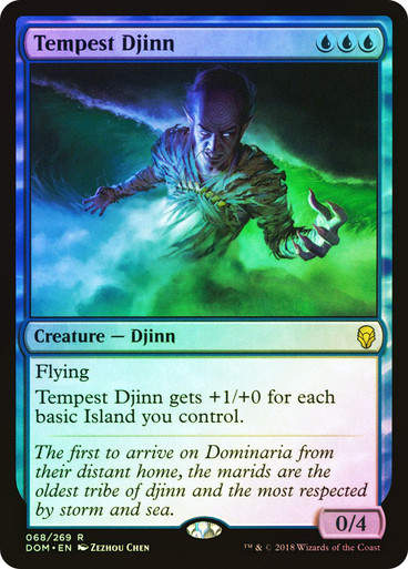 Tempest Djinn (DOM) (68) / Foil