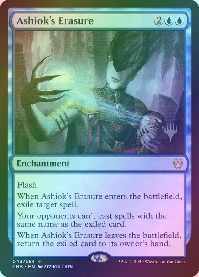 Ashiok's Erasure (PTHB) (43p) / Foil
