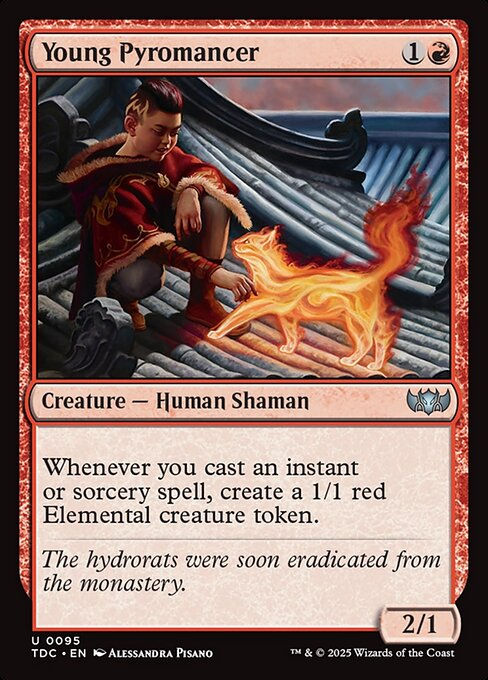 Young Pyromancer (TDC) (95)