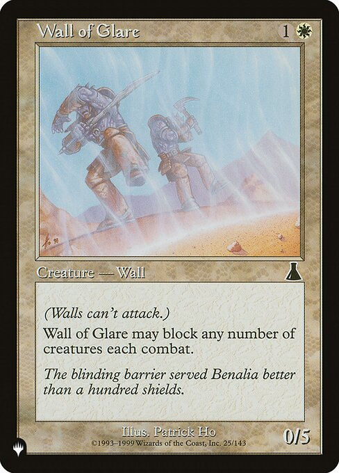 Wall of Glare (PLST) (UDS-25)
