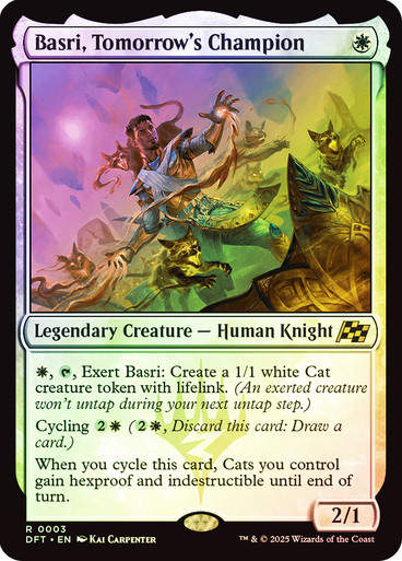 Basri, Tomorrow's Champion (DFT) (3) / Foil